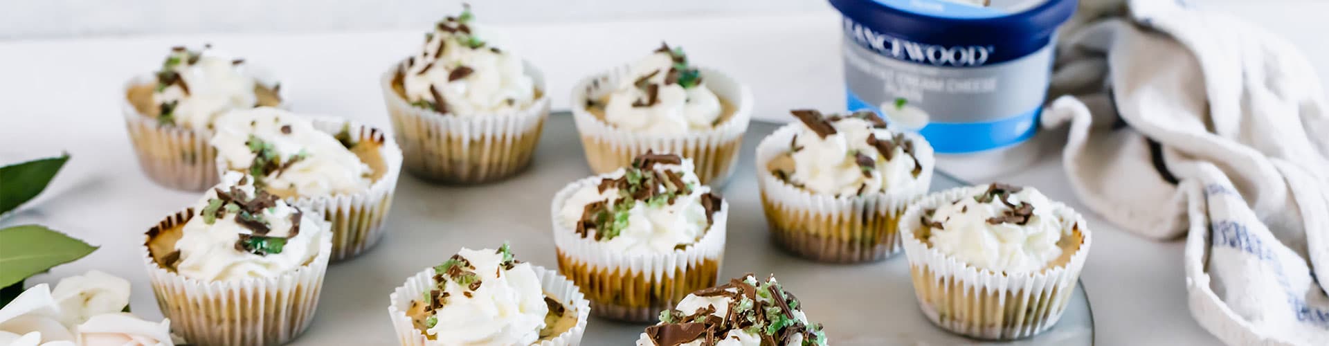 Lancewood Mini Peppermint Crisp Cheesecakes