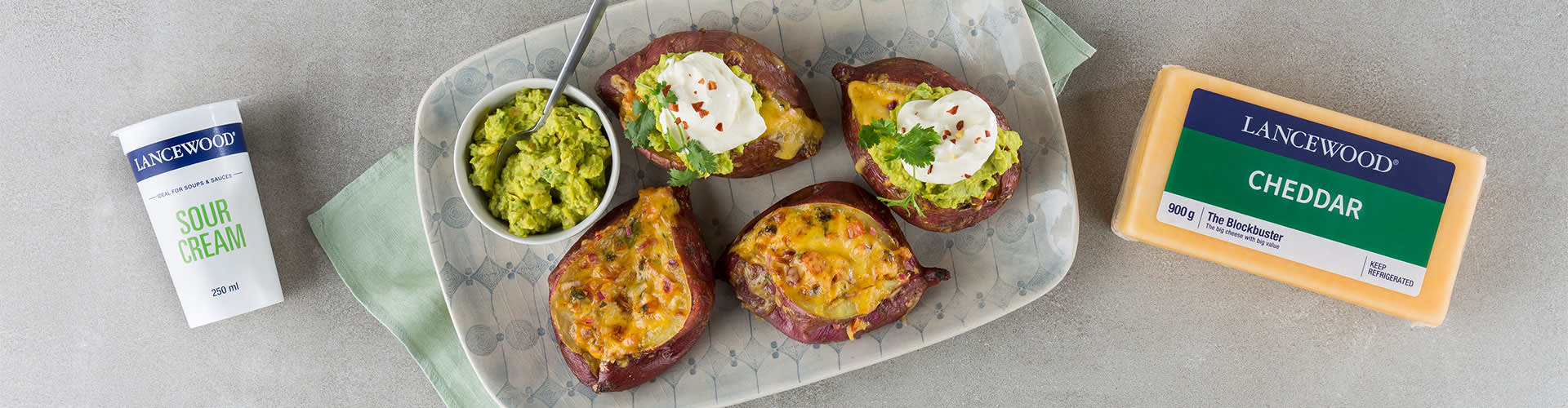 Lancewood Stuffed Sweet Potatoes