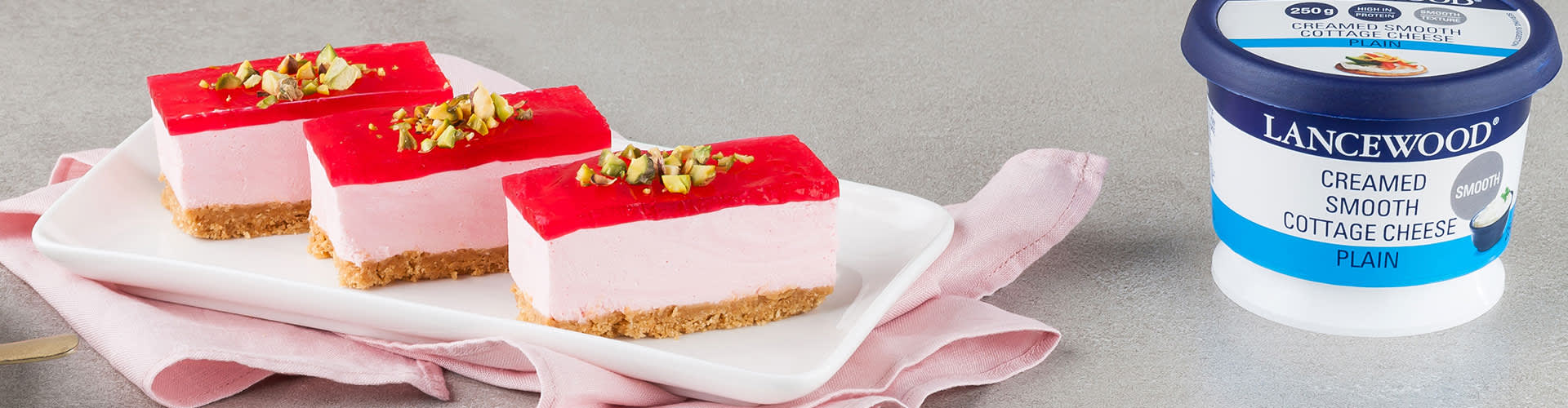 Lancewood Turkish Delight Fridge Cheesecake