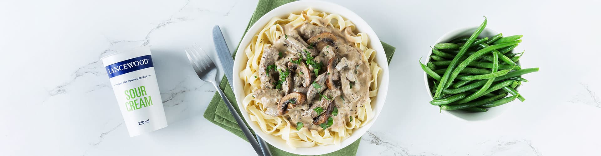 Lancewood Beef Stroganoff