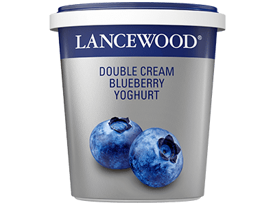 Double Cream Blueberry Yoghurt