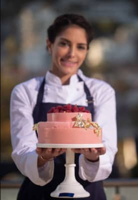 Image of Faaiza's winning cake