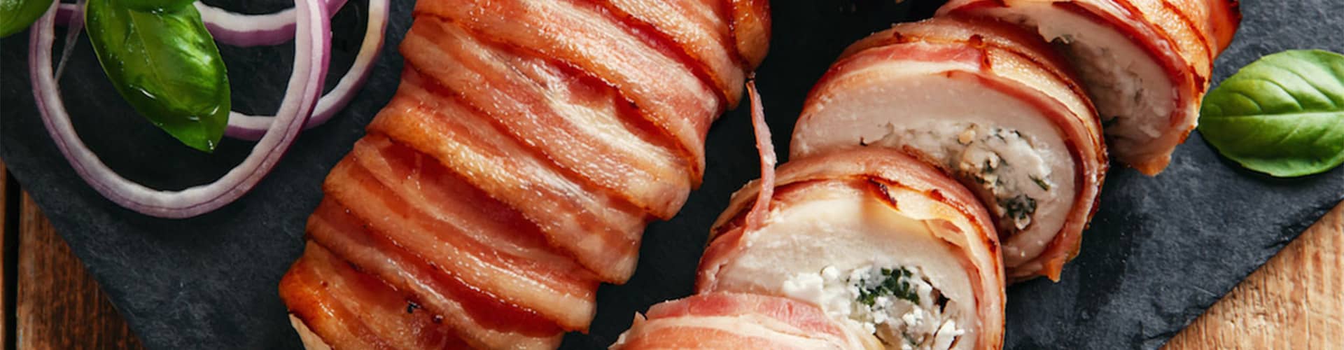 Lancewood Bacon Wrapped Chicken Breasts Stuffed With Cheese 