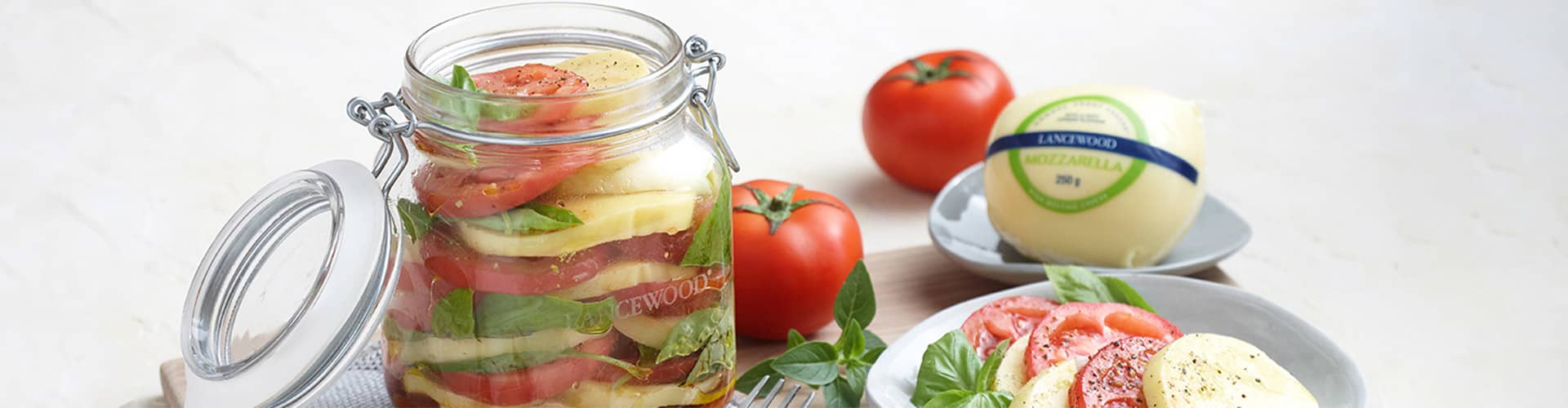 Lancewood Caprese Salad In A Jar