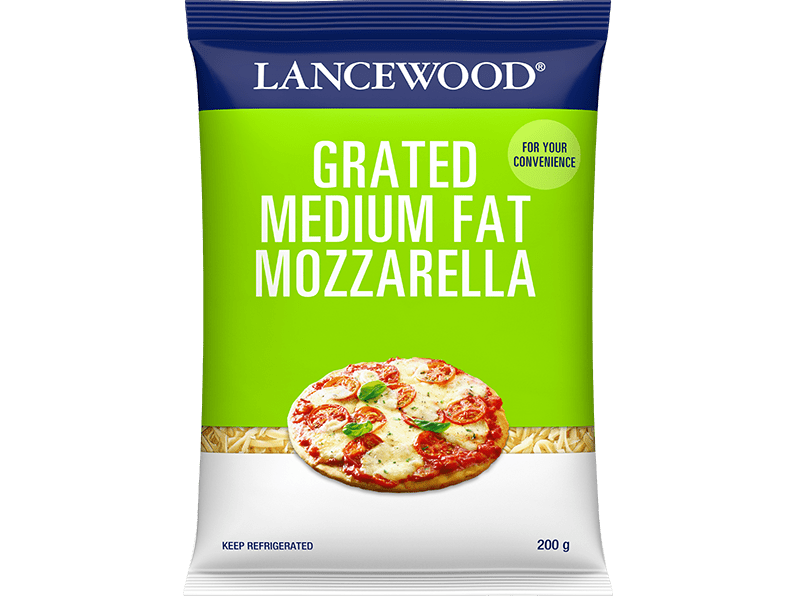 Lancewood grated medium fat mozzarella product image