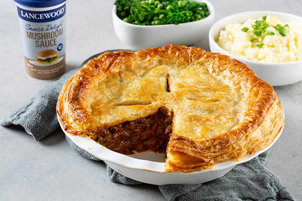 Beef & Mushroom Pie