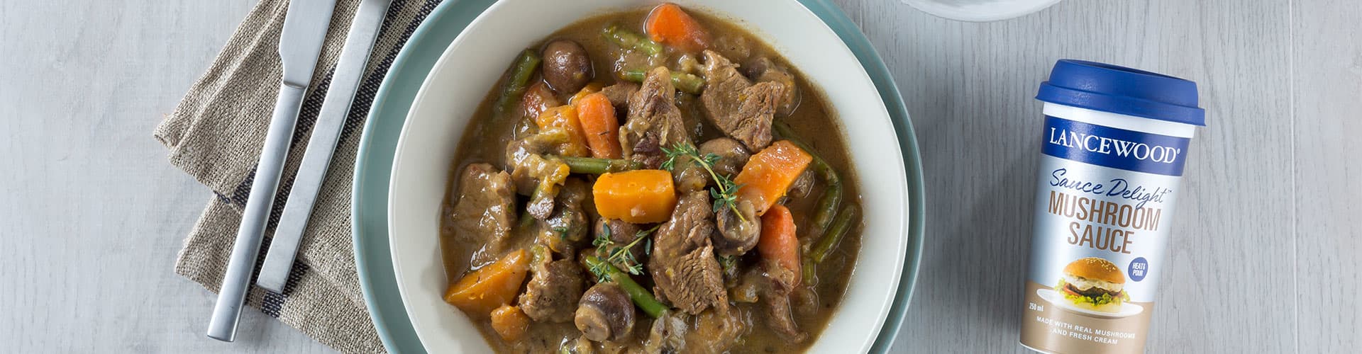 Lancewood Mushroom Beef Stew