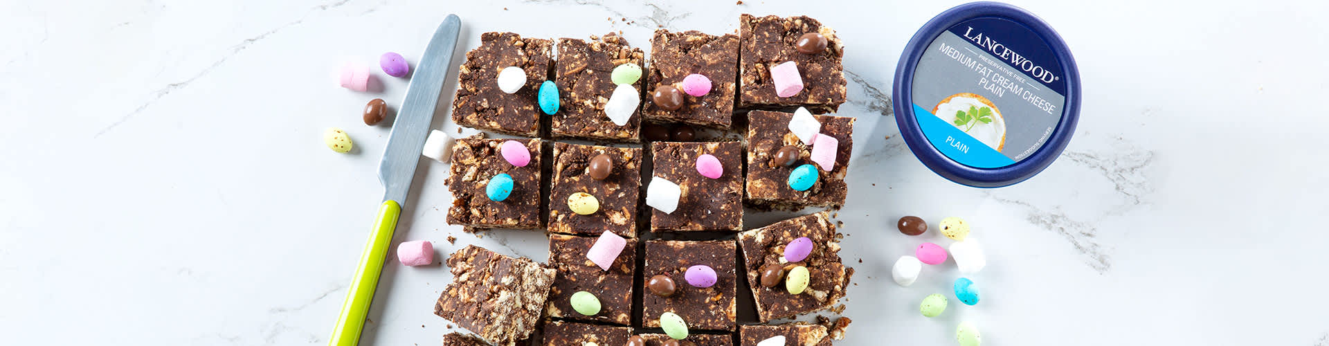 Rocky Road Chocolate Squares