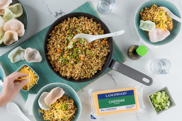 Egg Fried Rice with Chicken