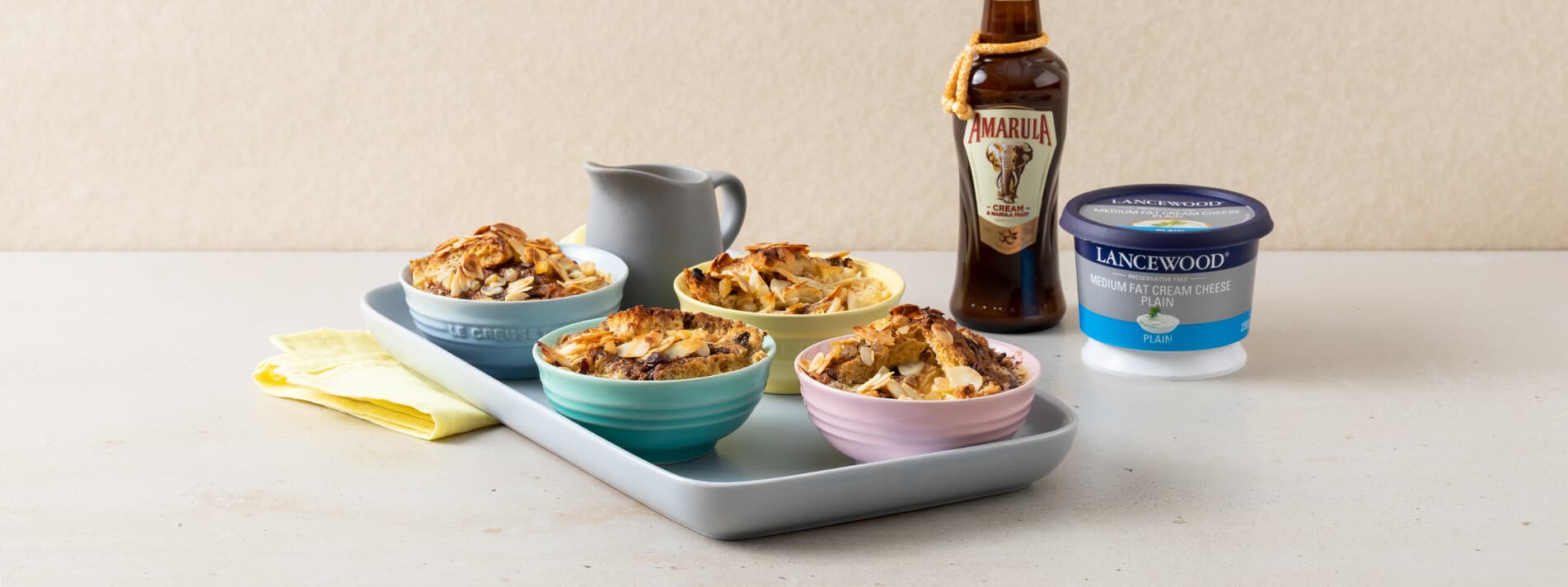 Amarula Bread & Butter Pudding