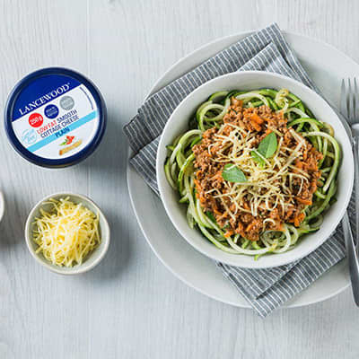 Baby Marrow Spaghetti Bolognese