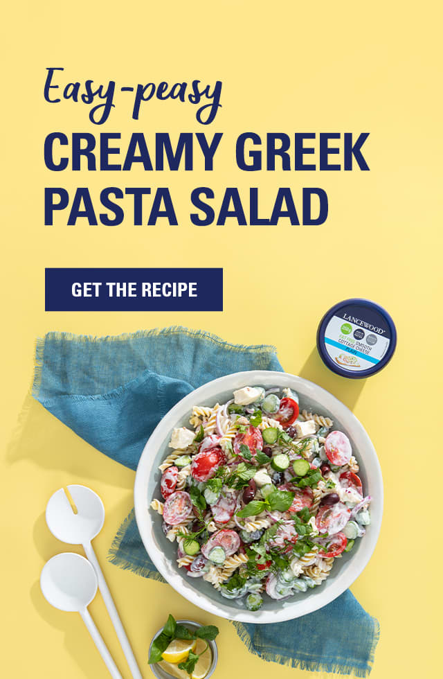 Creamy Greek Pasta Salad