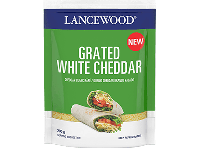 Lancewood grated white cheddar product image