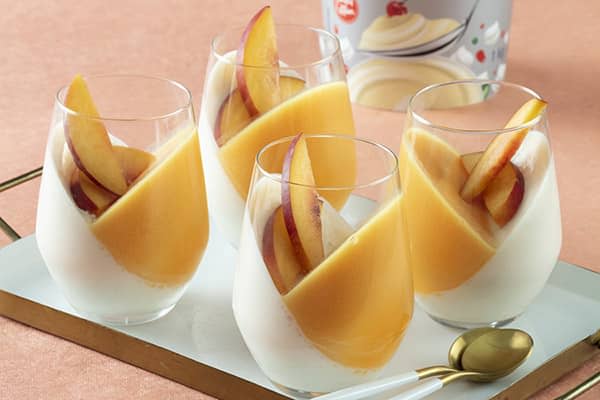 Trifle-inspired Panna Cotta