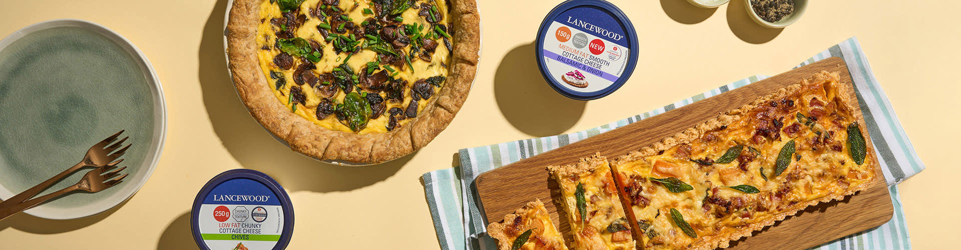 Lancewood Easy Quiche 2-ways