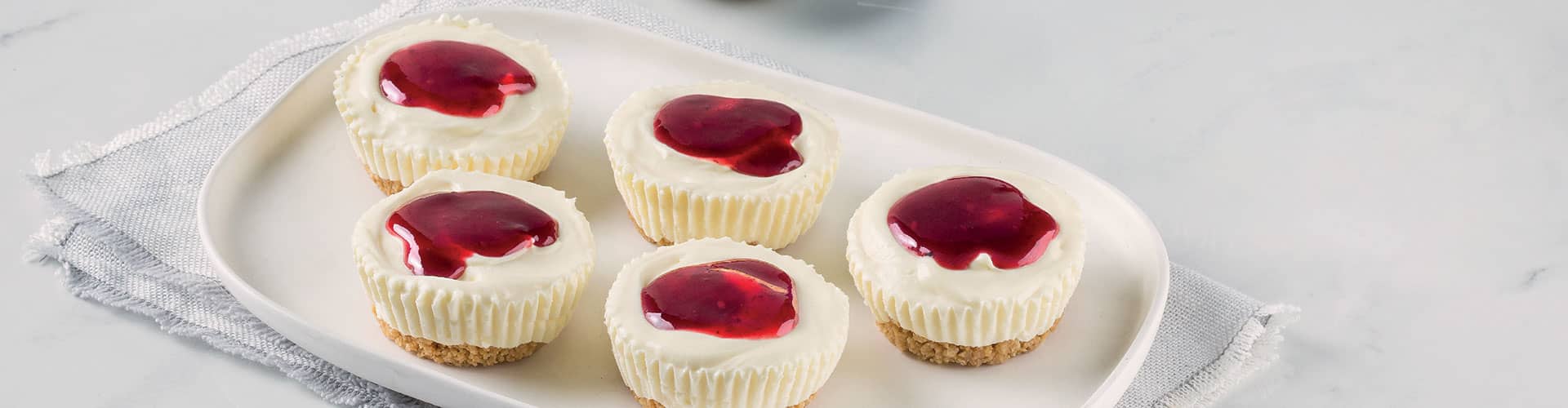 Lancewood Easy Frozen Mini Cheesecakes
