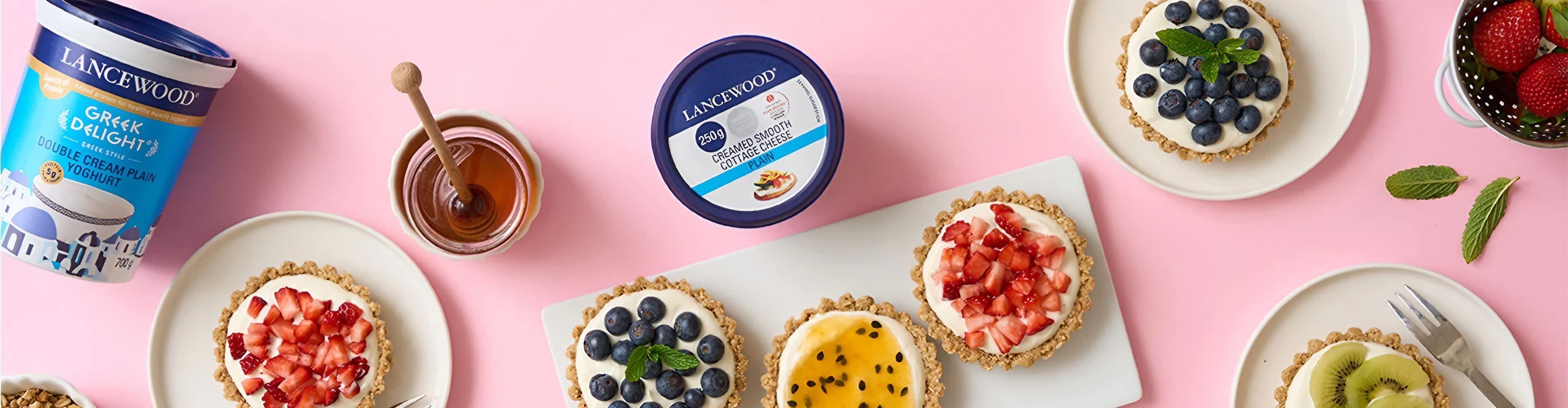 Lancewood Healthy Mini Breakfast Cheesecakes 