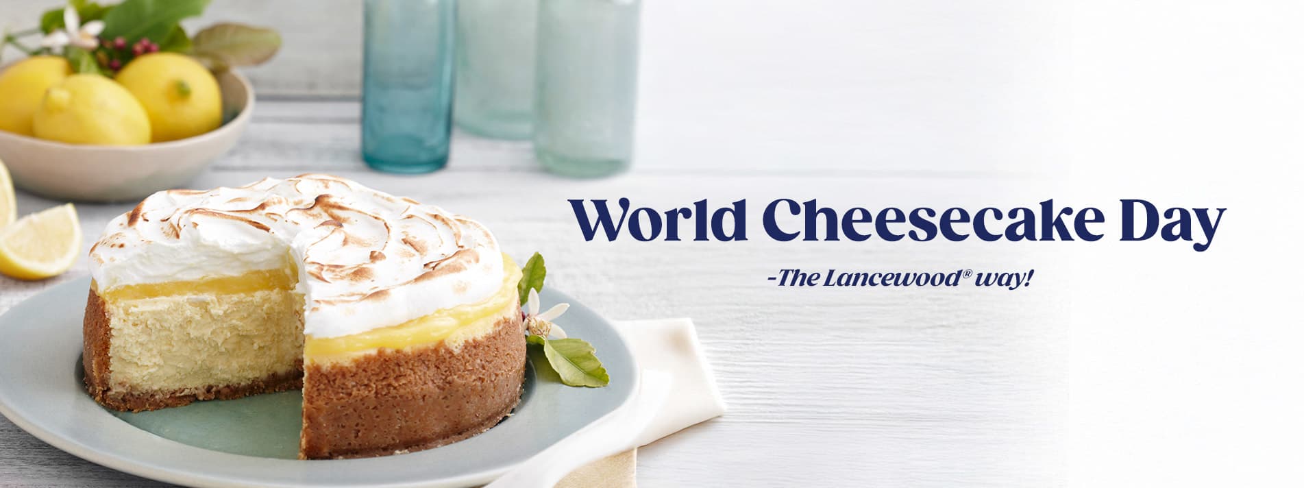 World Cheesecake day