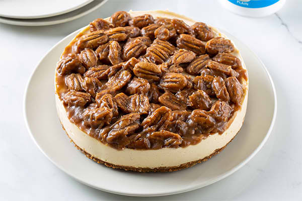Caramel Pecan Cheesecake