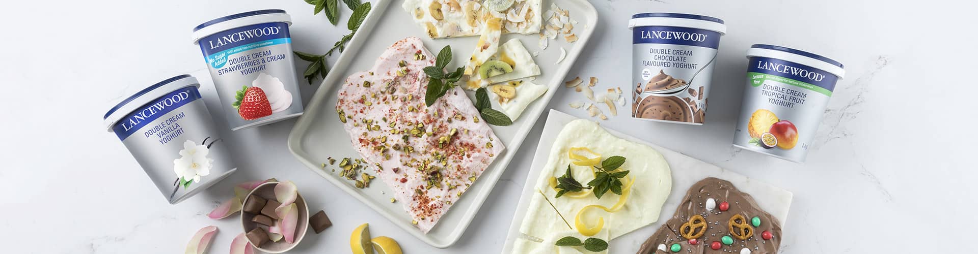 Frozen Yoghurt Bark