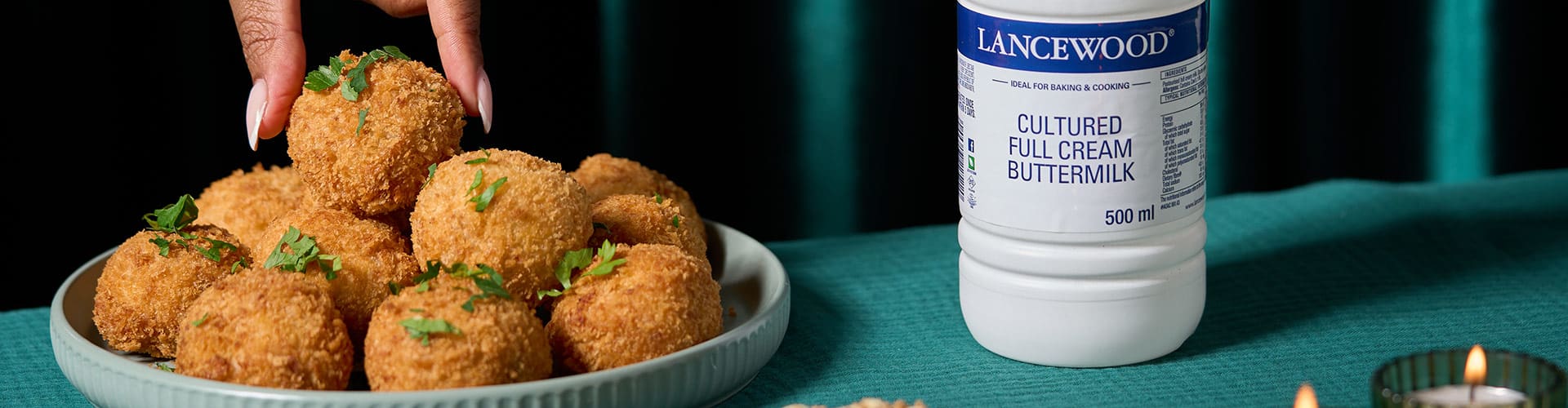 Buttermilk Gammon Meat Croquettes
