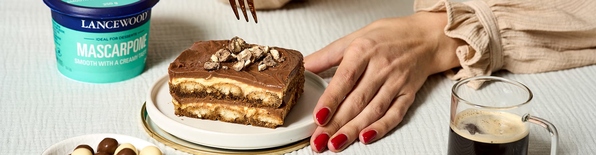 Easy Tiramisu with Nutella