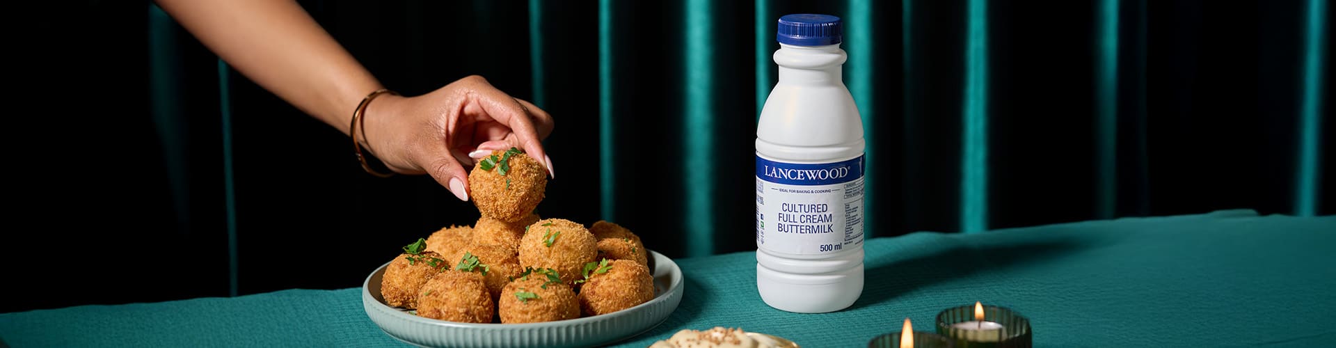 Buttermilk Gammon Meat Croquettes