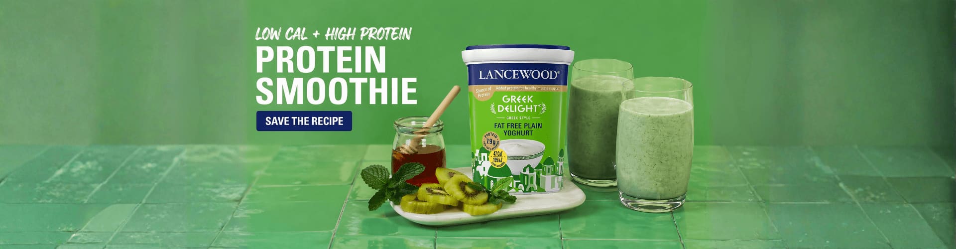 Lancewood Protein Smoothie with Fat Free Yoghurt
