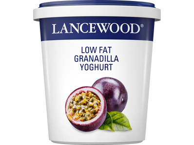 Lancewood low fat granadilla yoghurt product image