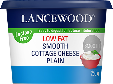 Lancewood lactose free low fat smooth cottage cheese product image