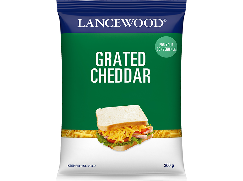 Lancewood grated cheddar product image