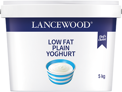 Lancewood food services low fat plain yoghurt product image