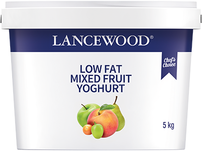 Lancewood food services low fat mixed fruit yoghurt product image