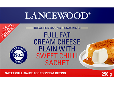 Lancewood medium fat cream cheese with sweet chilli product image