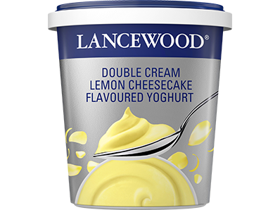 Lancewood double cream lemon cheesecake yoghurt product image