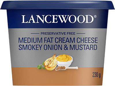 Lancewood medium fat smokey onion cream cheese product image