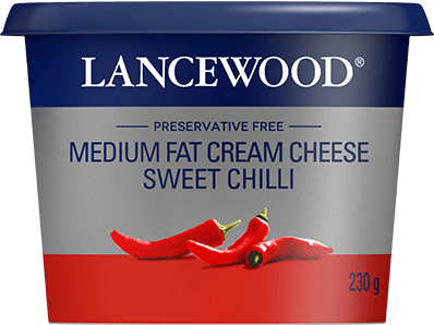 Lancewood medium fat sweet chilli cream cheese product image