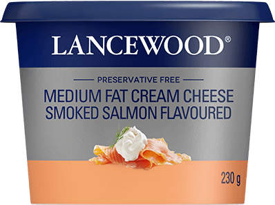 Lancewood medium fat smoked salmon cream cheese product image