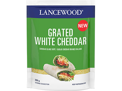 Lancewood grated white cheddar product image