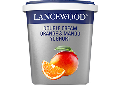 Lancewood Double Cream Orange & Mango Yoghurt image