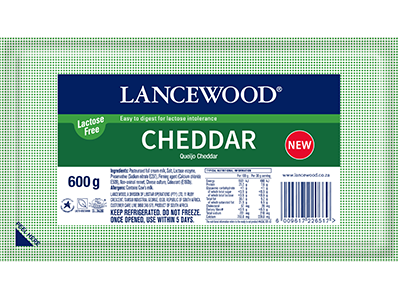 Lancewood Lactose Free Cheddar Image