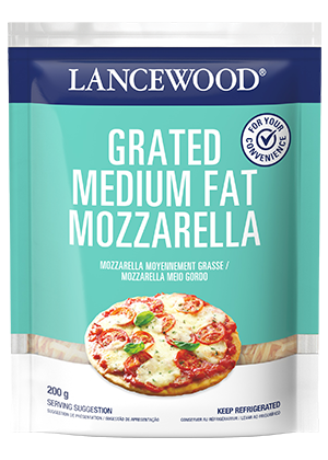 Lancewood grated medium fat mozzarella product image