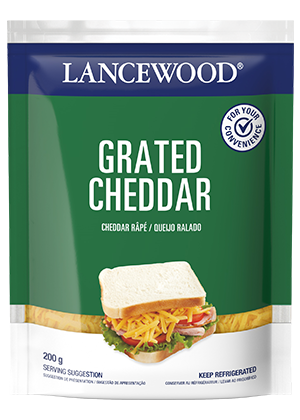 Lancewood grated cheddar product image