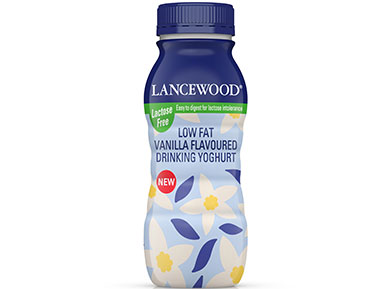 Lancewood Lactose Free Vanilla Drinking Yoghurt Image