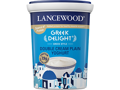 LANCEWOOD Greek Delight® Double Cream Plain Yoghurt product image