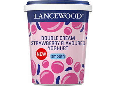 Lancewood 1kg Strawberry Flavoured yoghurt