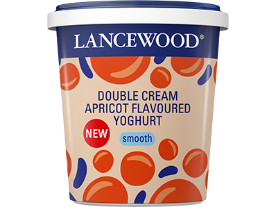 Lancewood 1kg Apricot Flavoured Yoghurt