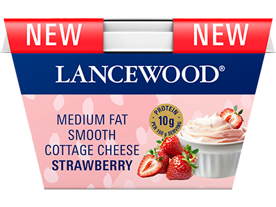 Lancewood Strawberry Cottage Cheese