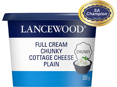 Lancewood full cream chunky cottage cheese product image