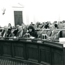 Land Trust Alliance Executive Director Jean Hocker testifying before the House Committee on Ways and Means on September 30, 1999.